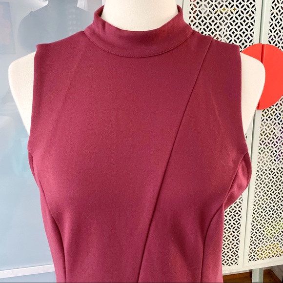 Free People Layla Fit & Flare Dress in Auburn Red - Picture 3 of 10